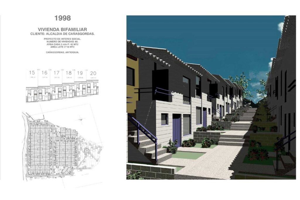 Vivienda Bifamiliar 1998 - Alcaldia de Cañasgordas