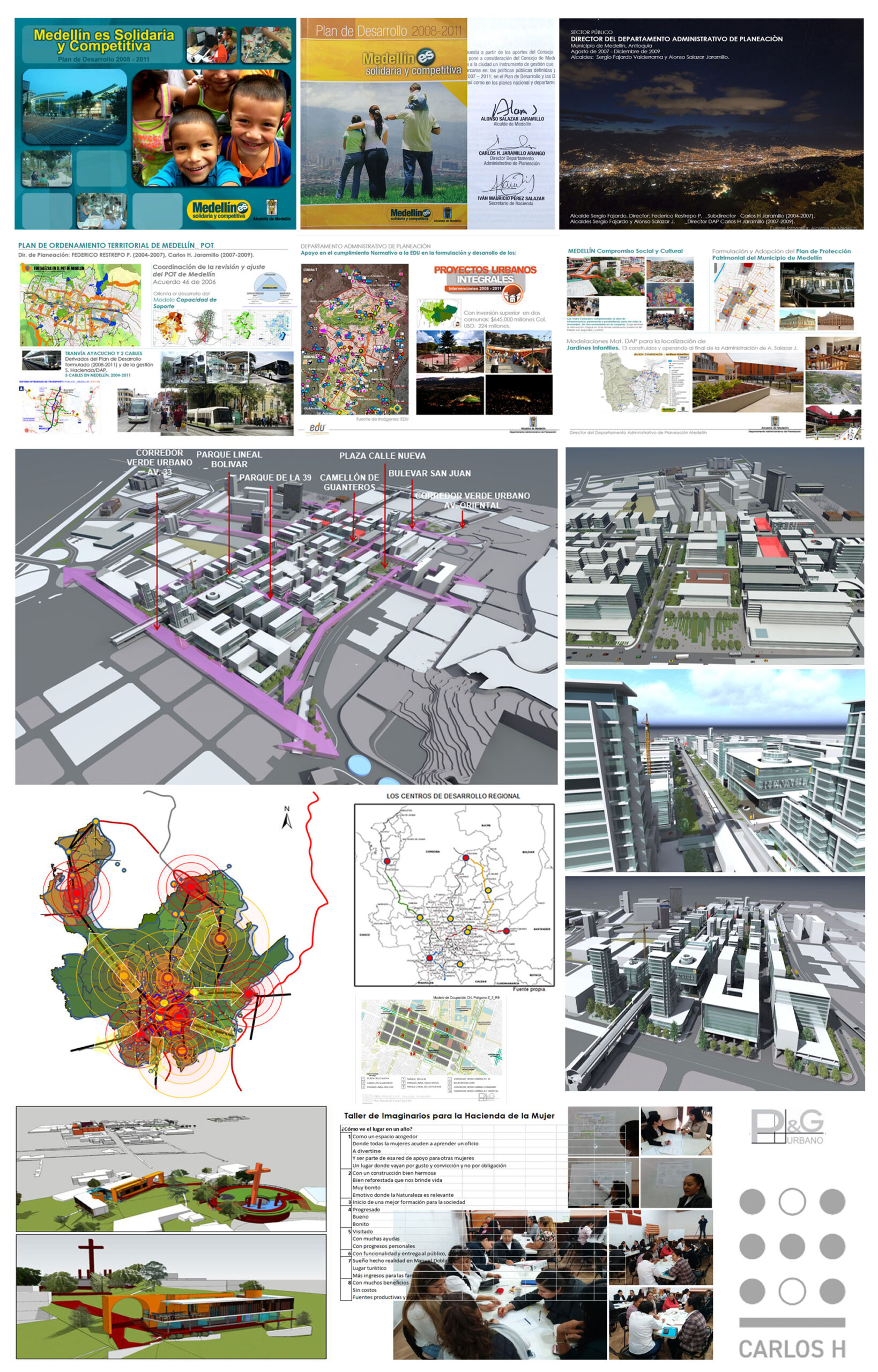 Información sobre la Planificación Urbana en Medellín y Antioquia